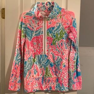 Lilly Pulitzer Let’s Cha Cha EUC Popover sz S